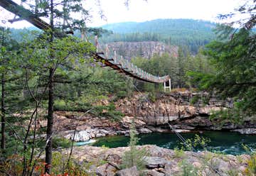 Photo of Kootenai Falls Swinging Bridge
