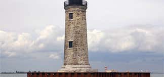 Photo of St. Clair Flats Front and Rear Range Light