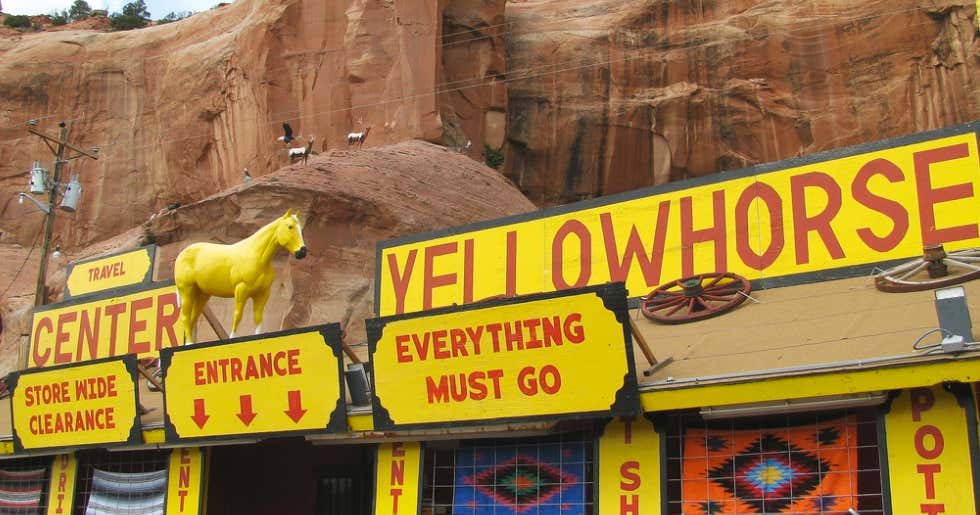 Chief Yellowhorse Trading Post, Lupton Roadtrippers