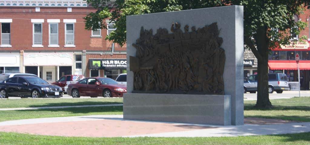 Photo of Virden Miner's Riot Memorial