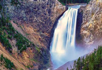 Photo of Yellowstone Falls,  Yellowstone National Park  WY