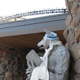 Kitt Coyote Statue