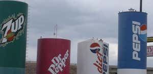 Giant Soda Cans