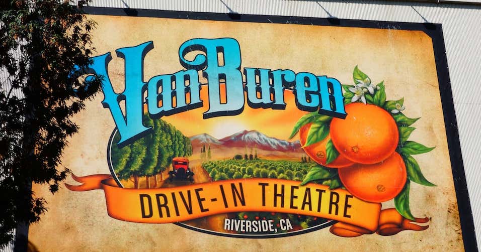 van buren drive in theater riverside california