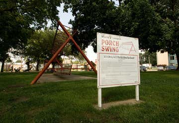 Photo of World's Largest Porch Swing