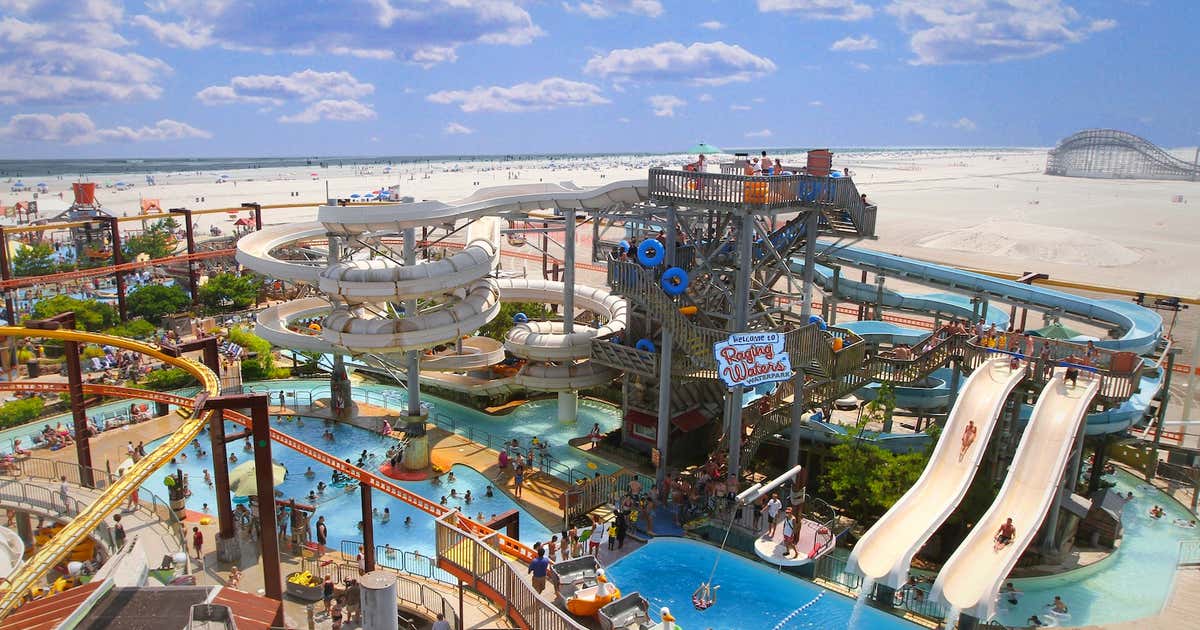 Raging Waters Water Park At Mariner's Landing, Wildwood Roadtrippers