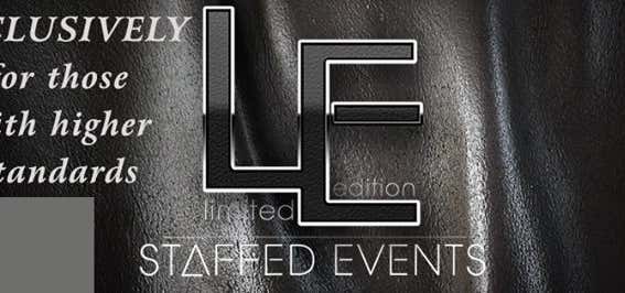 Photo of Limited Edition Staffed Events