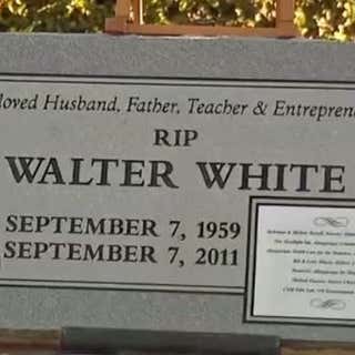 Walter White's Grave