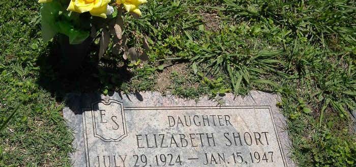 Photo of Grave of The Black Dahlia