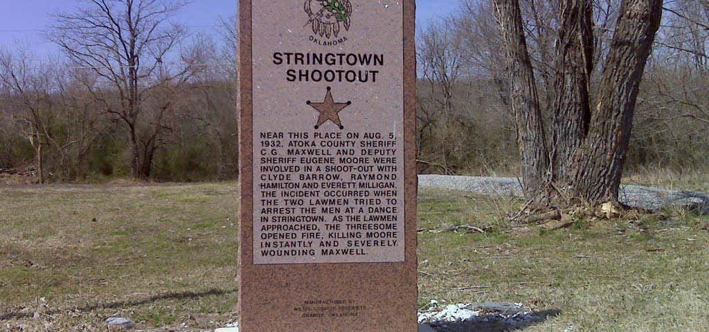 Photo of Stringtown Shootout Memorial