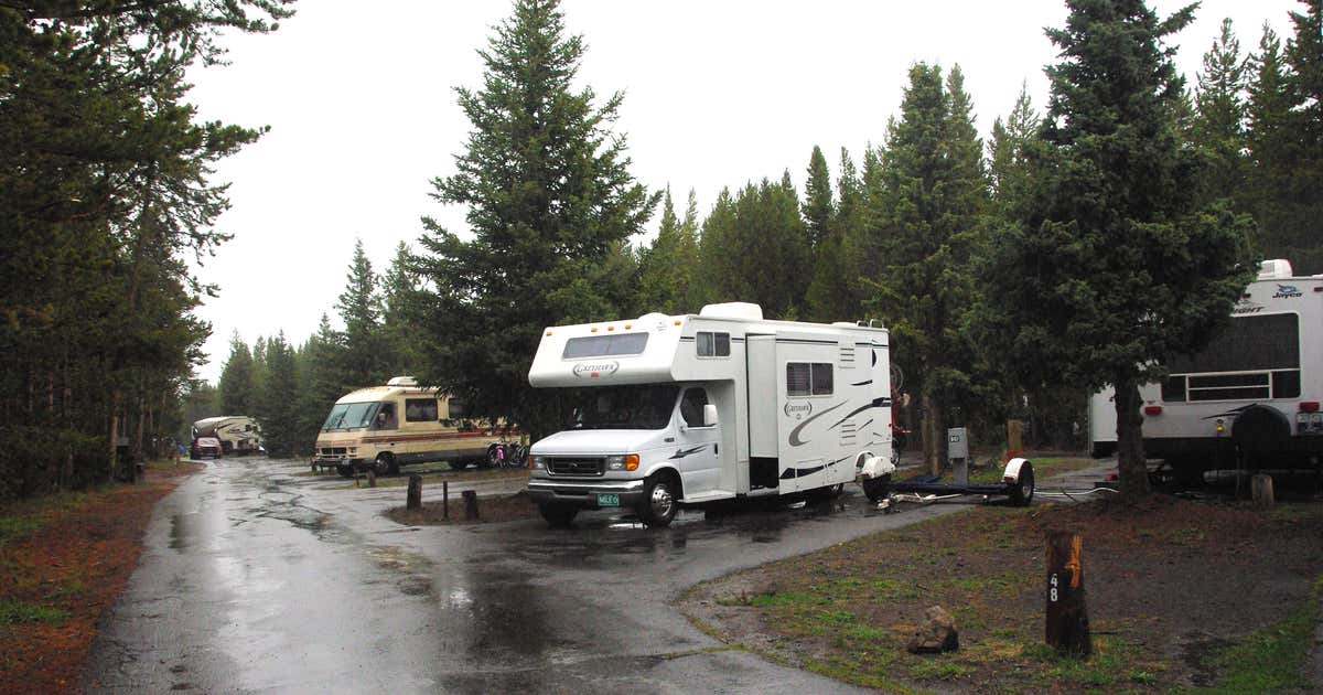 Fishing Bridge Campground, Wyoming Roadtrippers