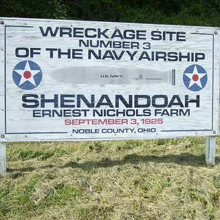U.S.S. Shenandoah Crash Sites