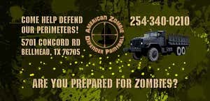 American Zombie Defender Paintball