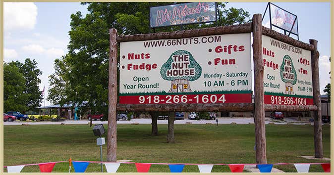 Route 66 Nut House, Claremore Roadtrippers