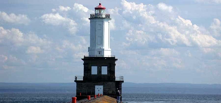 Photo of Portage Lake Lower Entry Light