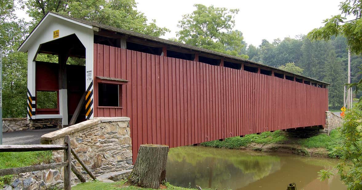 Landis Mill Covered Bridge, Lancaster Roadtrippers