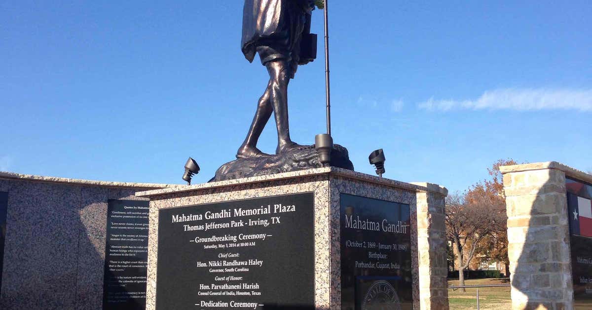 Mahatma Gandhi Memorial Park City Of Irving, Irving Roadtrippers