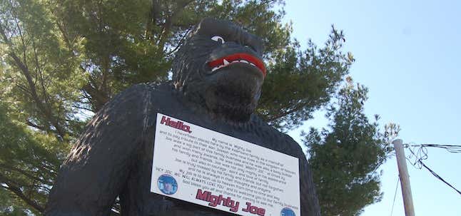 Photo of Mighty Joe the Gorilla