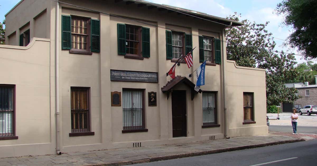 First Girl Scout Headquarters, Savannah Roadtrippers