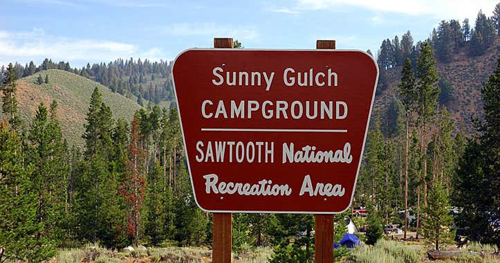 Sunny Gulch Campground, Stanley Roadtrippers