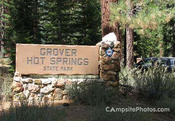 Photo of Grover Hot Springs State Park Campground