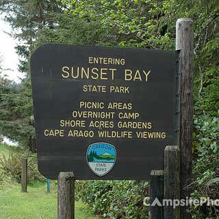 Sunset Bay State Park Campground