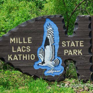 Mille Lacs Kathio State Park Campground