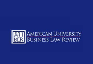 Photo of American University Business Law Review
