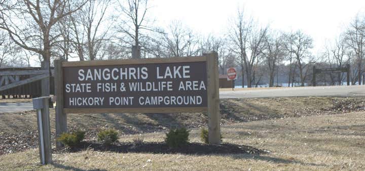 Photo of Sangchris Lake State Park Hickory Point Campground