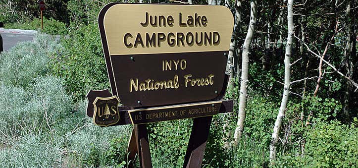 June Lake Campground, California | Roadtrippers