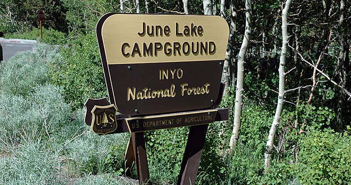 June Lake Campground, California Roadtrippers