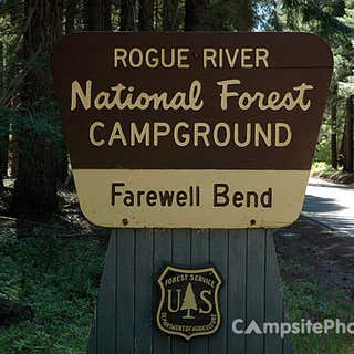 Farewell Bend Rogue River Campground
