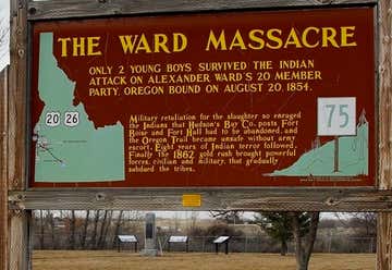 Photo of The Ward Massacre Marker