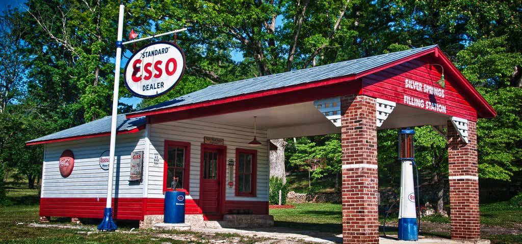 Photo of Old Esso Gas Station