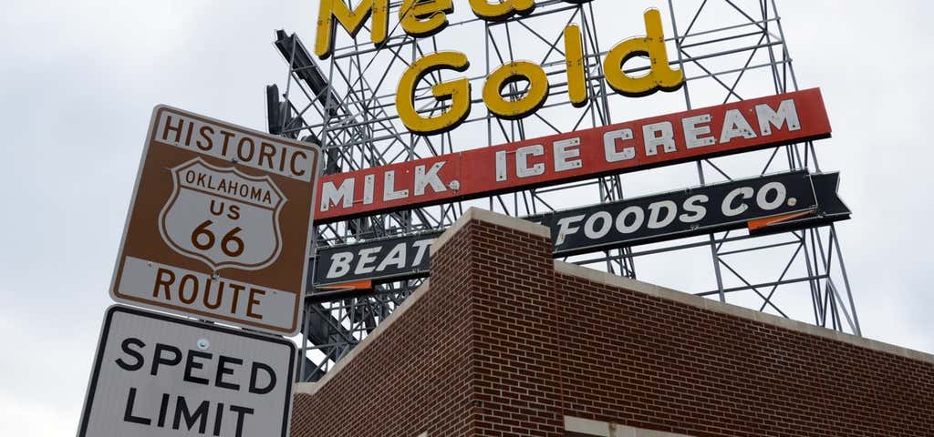 Photo of Meadow Gold Sign