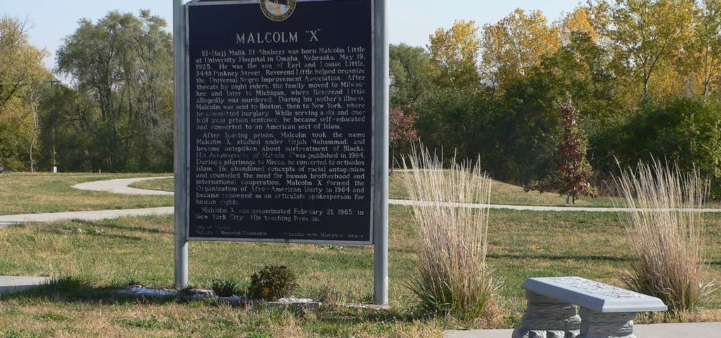 Photo of Malcolm X Historical Marker