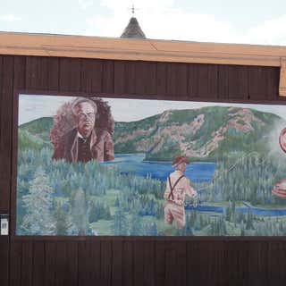 The Keg Saloon and Edison Mural