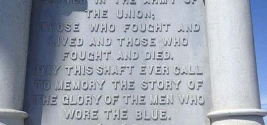 Photo of Jerome Twp Civil War Memorial