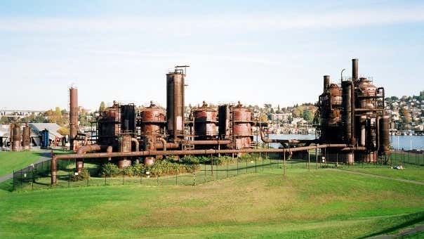 Gas Works Park of Seattle