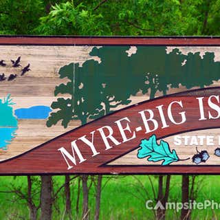Myre Big Island State Park Campground