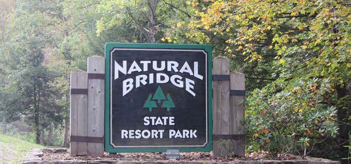 Photo of Natural Bridge State Resort Park Middle Fork Campground