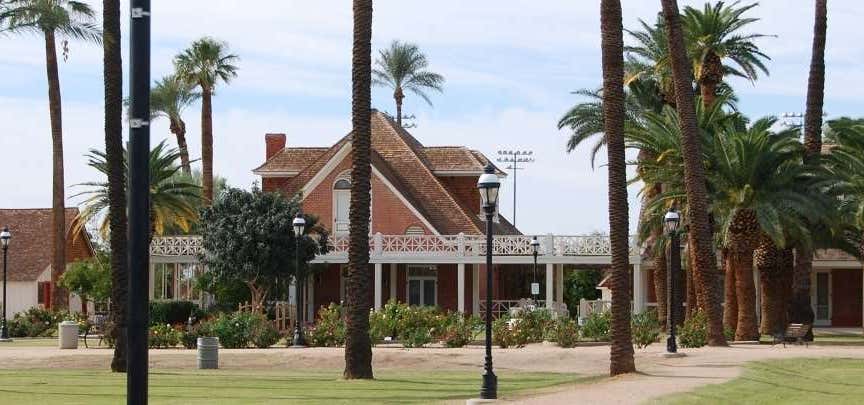 Photo of Sahuaro Rancho Park Historical Area At The Rose Garden