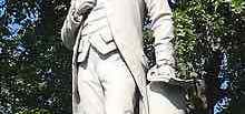 Photo of Alexander Hamilton Statue