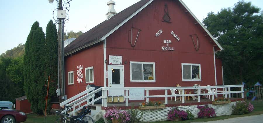 Escape to Country Charm: Iowa Red Barn Resort - Your Rustic Getaway Awaits