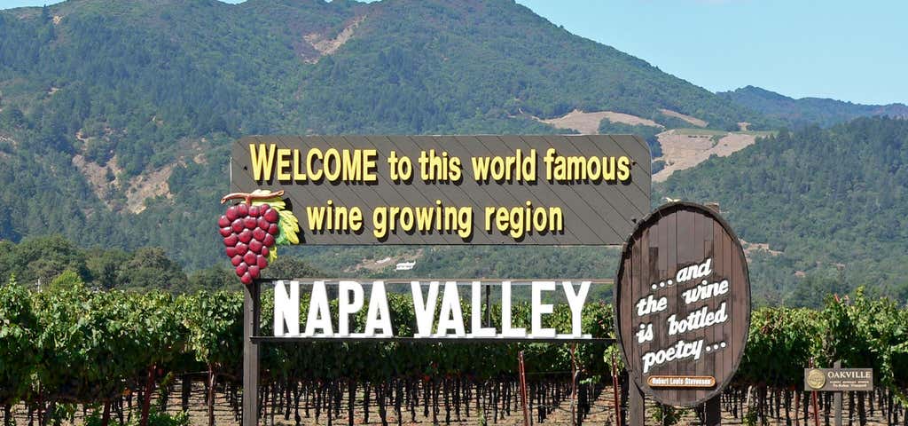 Photo of "Welcome To Napa Valley" Sign