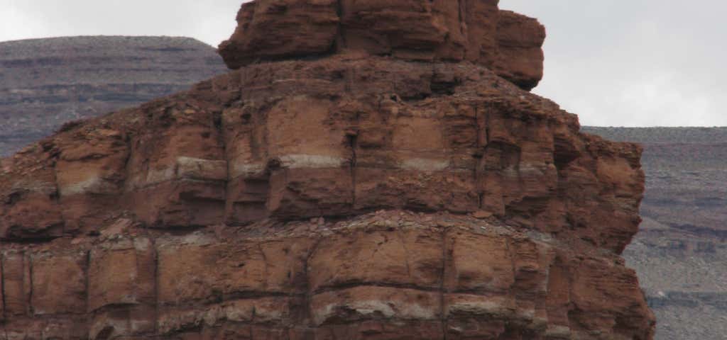 Photo of Mexican Hat Rock Formation