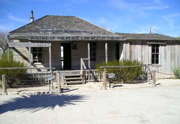 Photo of Judge Roy Bean Museum
