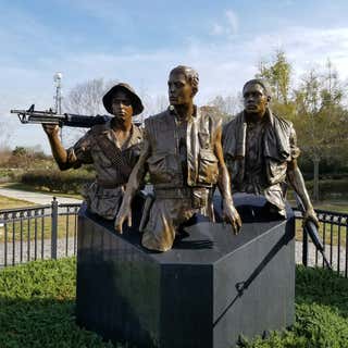 Three Servicemen Statue