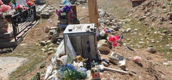 Photo of Dennis Hopper's Grave