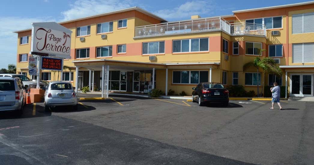 Page Terrace Beachfront Hotel, Treasure Island Roadtrippers